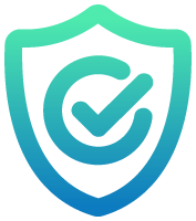 shield icon with tick